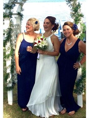 Super comfy Maxi navy dress